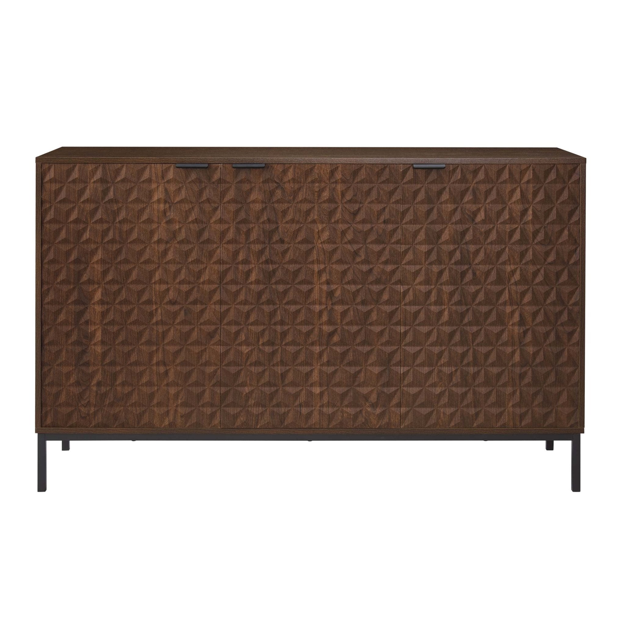 Isabella 3 Door Sideboard - Walnut - DUSK