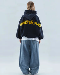 Klassisk Hoodie | Komfortabel Og Stilfuld Luksuriøs Kvalitet Mørkeblå / S Tøj Tilbehør >