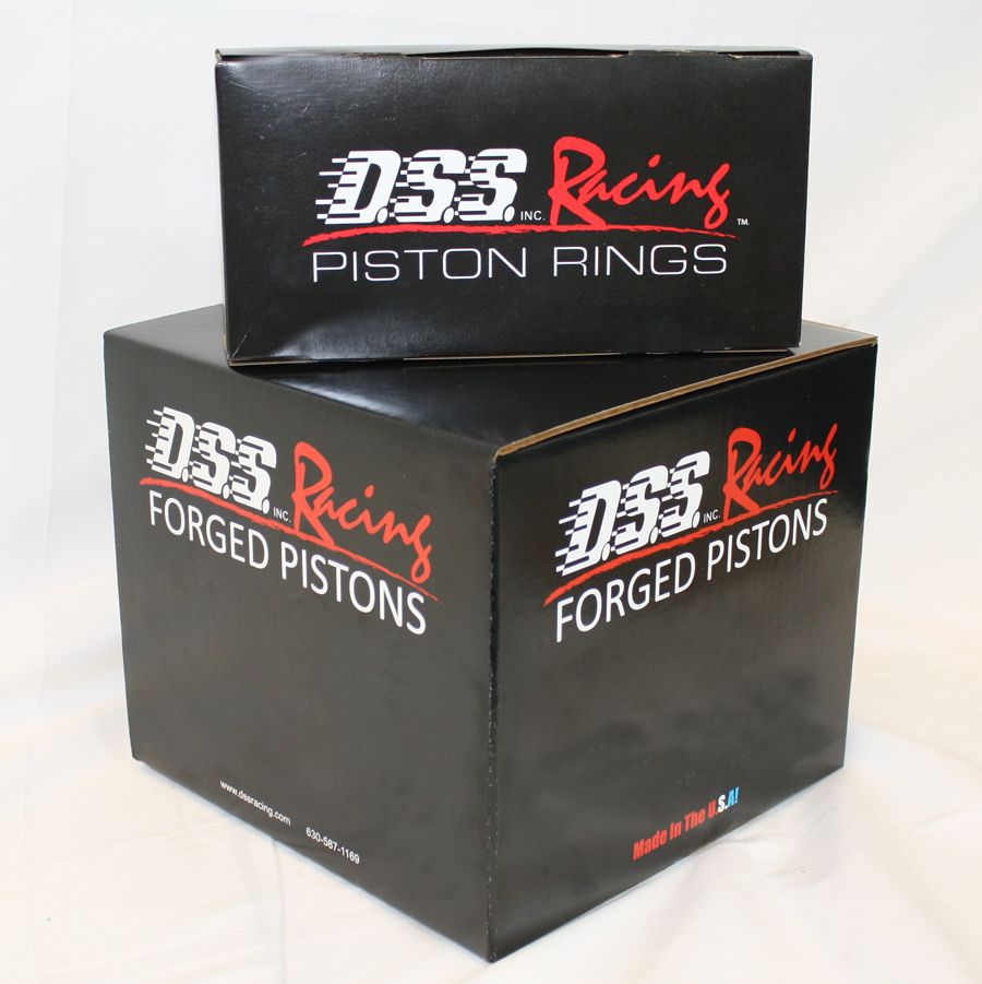 2303-4040 383 Small Block Chevy FX Series -16cc    Dish Top SBC 23 Degree Forged Piston Set 4.040 inch bore   COMP HEIGHT:  1.425"