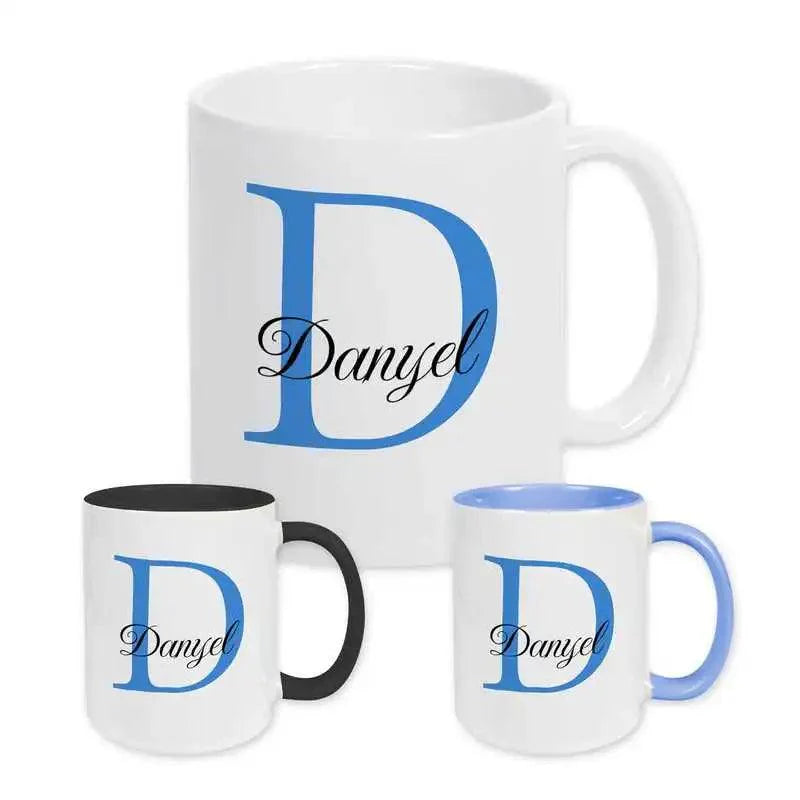 Keramik Tasse mit Namen | Motiv 3 | Danyel - Druckerino