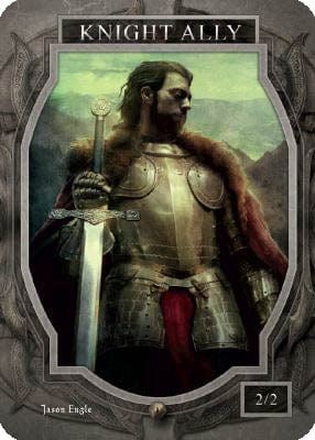 Knight Ally Token (2/2) by Jason A. Engle