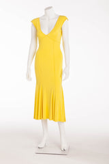 Valentino - Yellow Midi Dress  - IT 40
