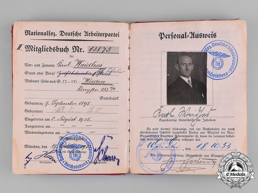 germany,_third_reich._a_group_of_nsdap_awards_and_documents_to_karl_waidhas_m19_3205_1