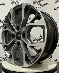 Set da 4 Cerchi in lega Matisse per Fiat Panda 500 Fiorino Idea Bravo Stilo *
