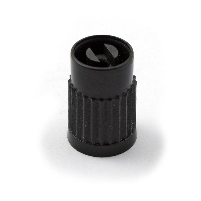 MCS Ventilhattar MCS Ventilhattar nr25 Svart Plast With Valve Core Remover Customhoj