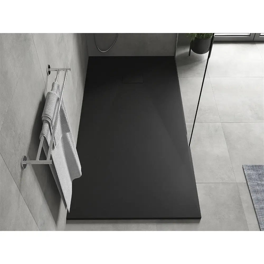 Mexen Hugo Rektangulært Smc-dusjbrett 180x90 Cm Svart