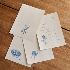 Mizushima Stempel ATELIER.encle d'encle×mizushima JIZAI Clear Stamp BOX Motif set Flower bei Nauli and Stories