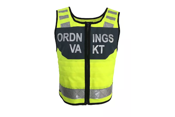 Varselväst Ordningsvakt MOLLE – Ullharen | Taktisk & Synlig