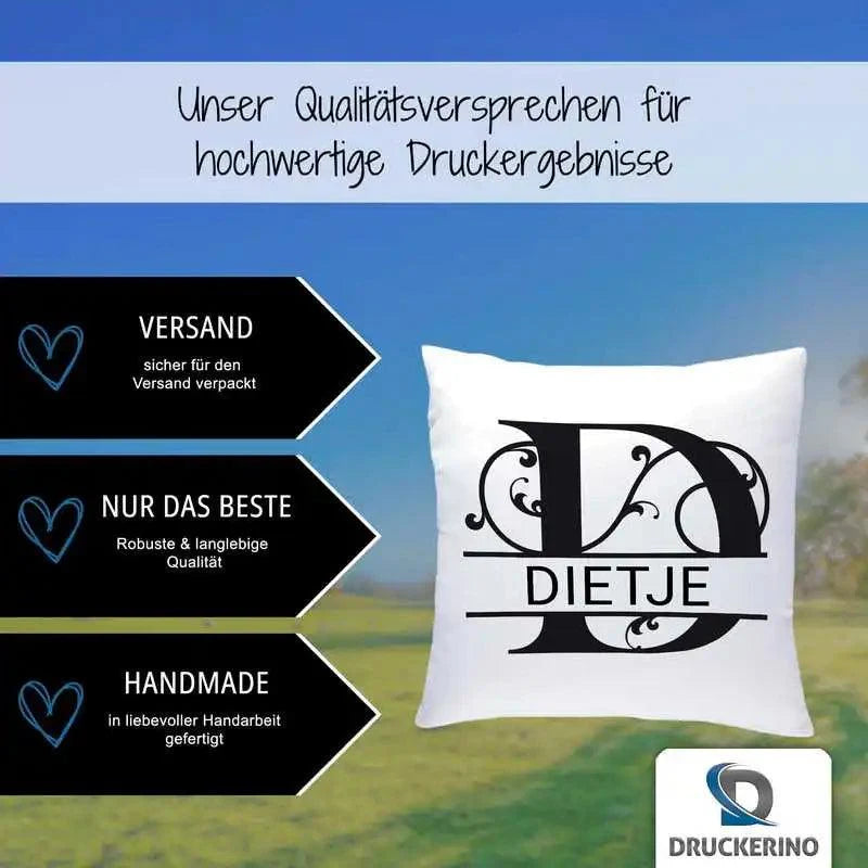 Namenskissen | Motiv 1 | Dietje - Druckerino