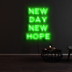 New Day New Hope Led Neon Sign | Shineneon