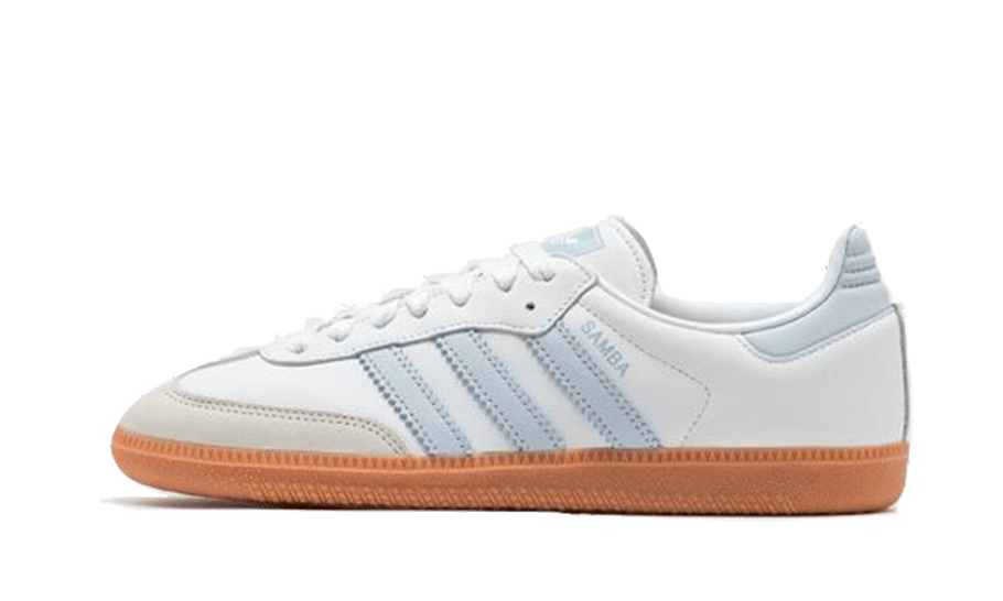 Newcop Adidas Samba Og White Halo Blue Gum Zapatillas 1