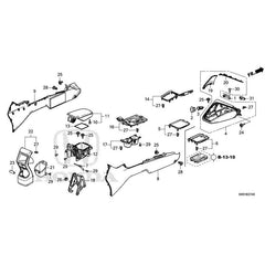 [NEW] JDM HONDA VEZEL RV3 2021 Console GENUINE OEM