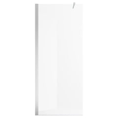OPPEJEN - Shower screen, glass, 84x199 cm - best price from Maltashopper.com 50410165