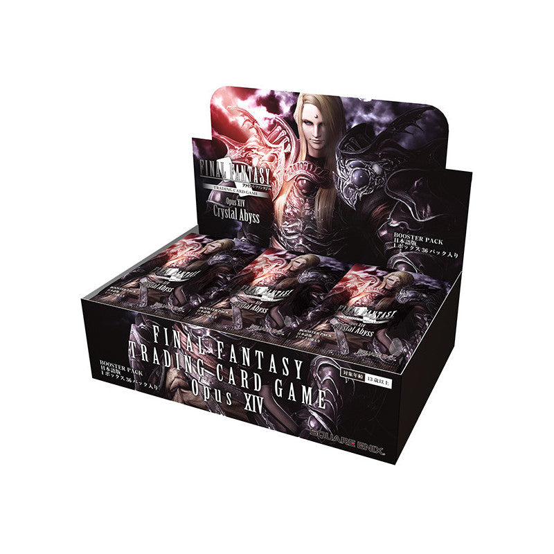 Final Fantasy TCG Opus XIV Crystal Abyss Booster Box (Japanese) (36 Booster Packs) - stylecreep.com