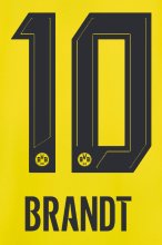 Original BVB Borussia Dortmund Trikot - Flock - BRANDT 10 - sportiger.de