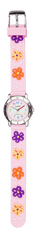 OROLOGIO BIMBA CON CINTURINO IN SILICONE CON FIORI