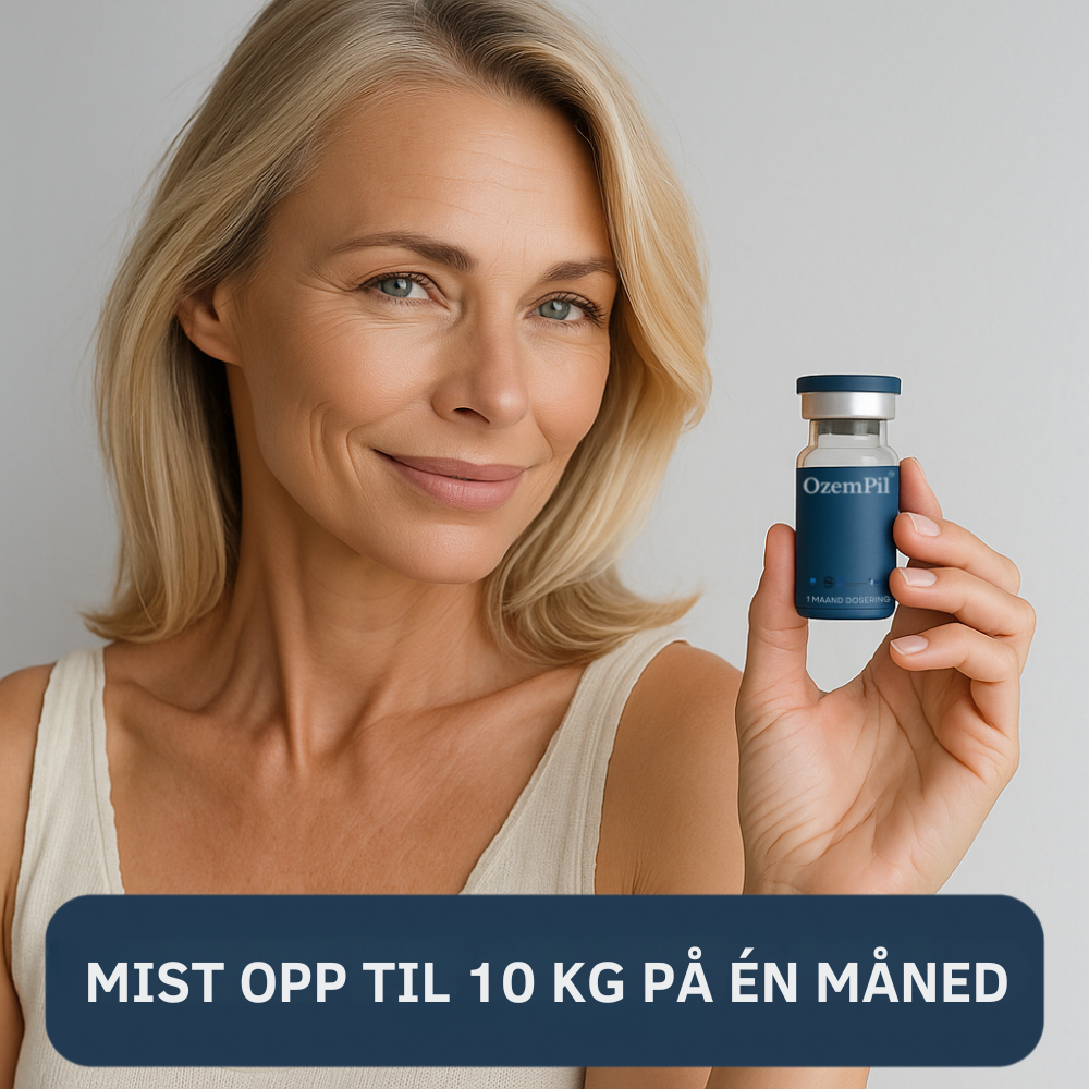 OzemPil™ – Den eneste velprøvde løsningen. Nå tilgjengelig som pille, uten resept.
