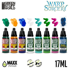 Green Stuff World Paint Set - Warp Sorcery