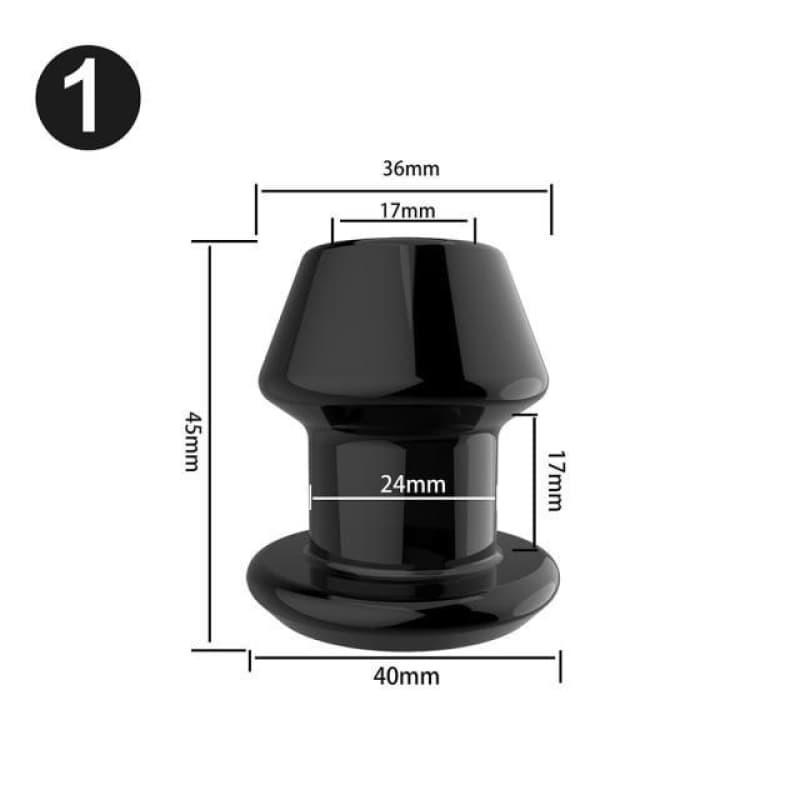 Plug Anal Tunnel l'expander Noir XS