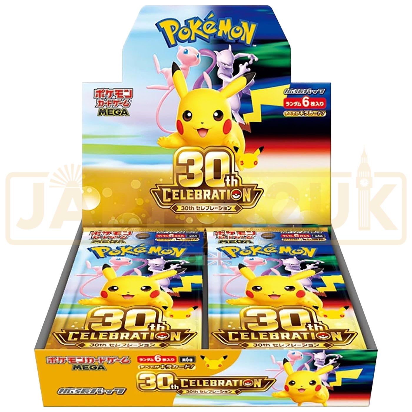 Pokemon 30th Celebration m6a Japanese Booster Box