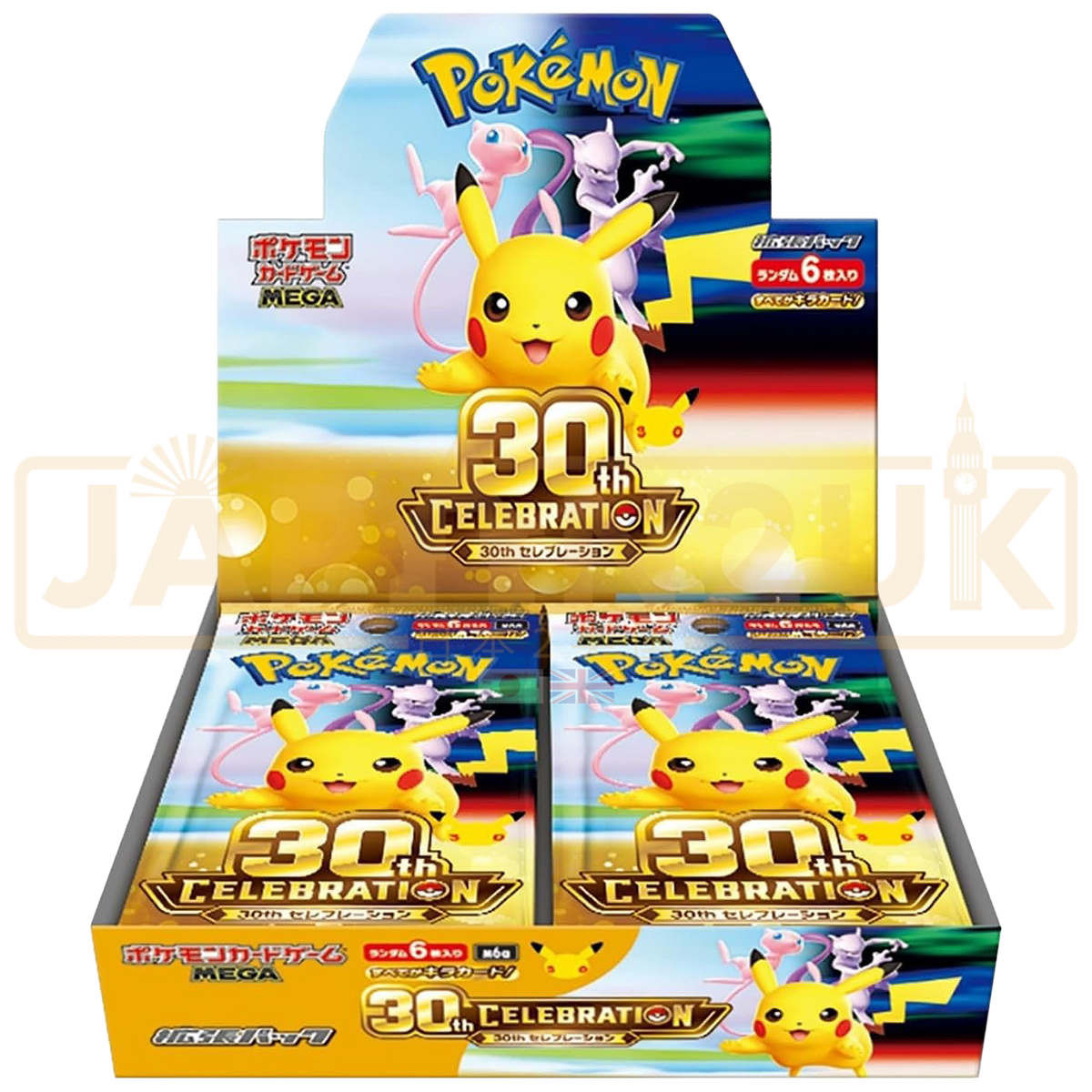 Pokemon 30th Celebration m6a Japanese Booster Box