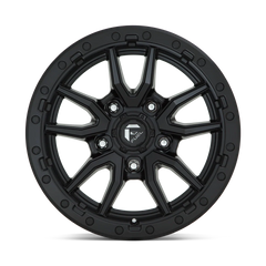 4 Llantas Fuel Rebel D679 Black 17x9" 5x127