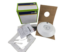 Leviton ODC04-IDW White Ceiling Mount Occupancy Sensor Integrated Photo Cell