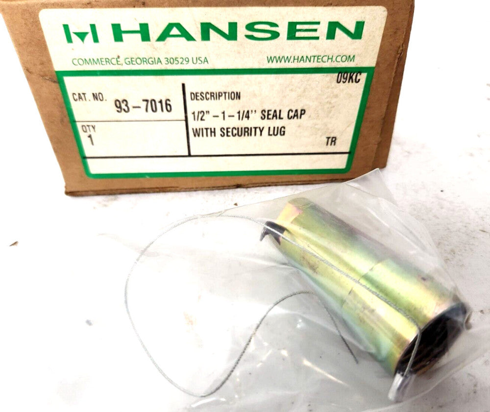 Hansen 93-7016 SEAL CAP WITH SECURITY LUG NEW