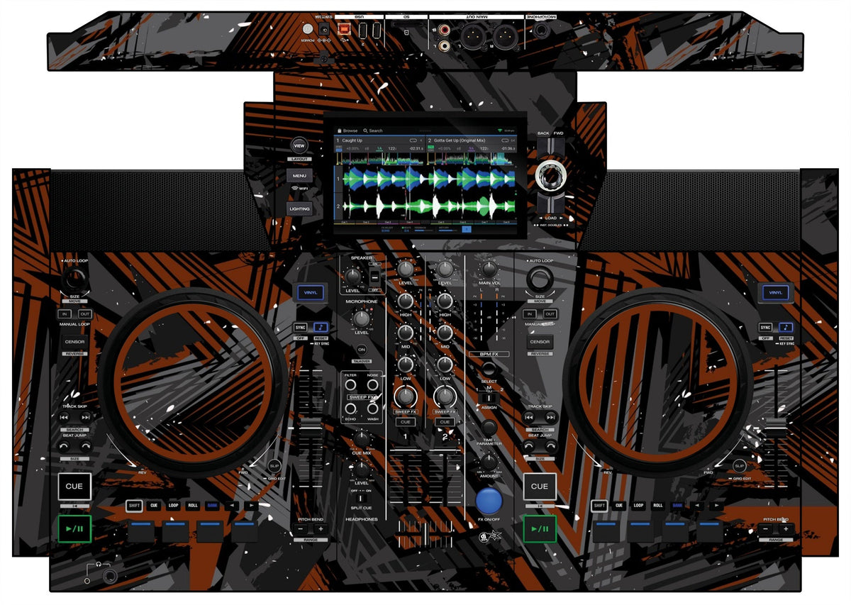 Denon DJ SC Live 2 Skin Ridge Brown