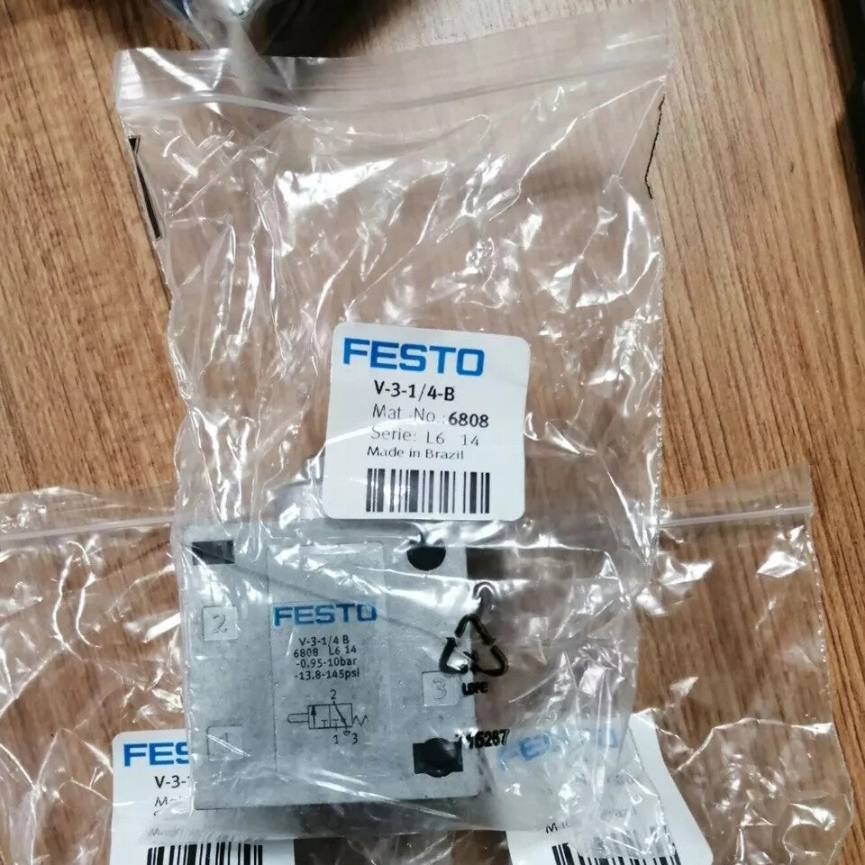 1pcs For Festo V-3-1/4-B 6808 Stem Actuated Valve