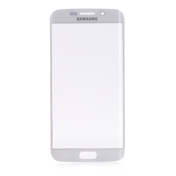 Samsung Galaxy S6 Edge Glas till LCD Skärm - Vit