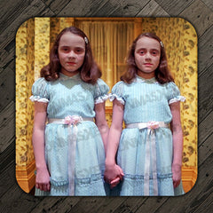 The Shining Twins Drink Coaster