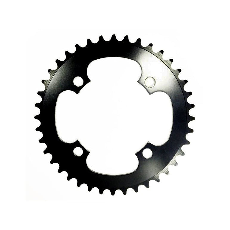 Sinz 104BCD 4 Bolt Chainring  / Black / 46
