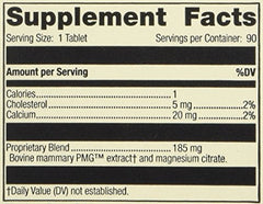 Close-up of Mammary PMG tablets