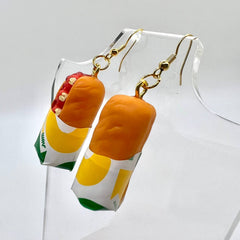 Subway Meatball Sub Earrings