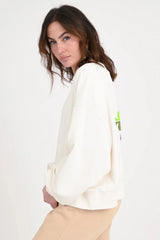 Sweatshirt Lorida mit Print - Love Joy Victory