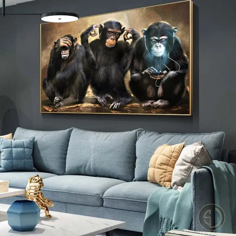 Tableaux 3 Singes