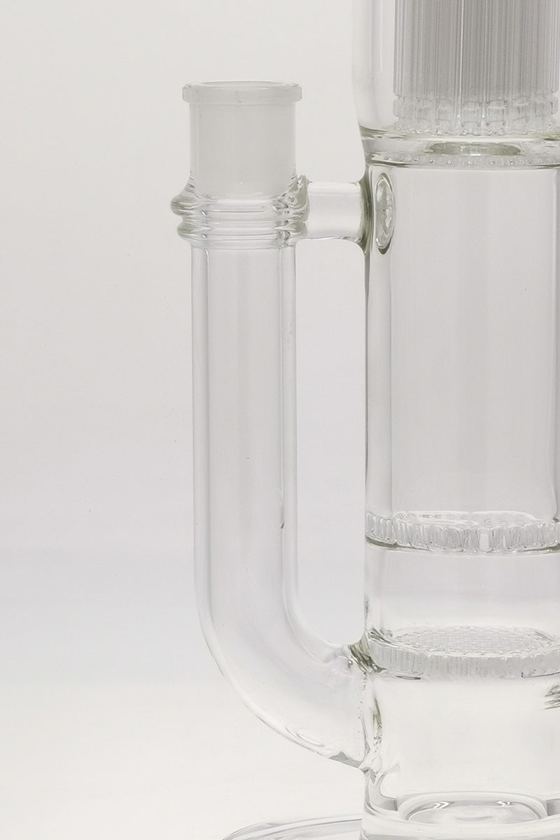Close-up of TAG 22" Double Honeycomb 34 Arm Tree Bong with 18MM Female Joint