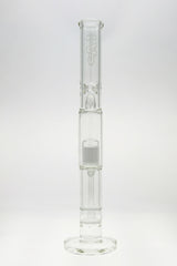 TAG 22" Double Honeycomb 34 Arm Tree Bong Front View on White Background
