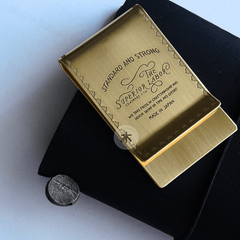 The Superior Labor - Brass Paper Clip - TSL Logo