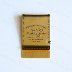 The Superior Labor - Brass Paper Clip - TSL Logo