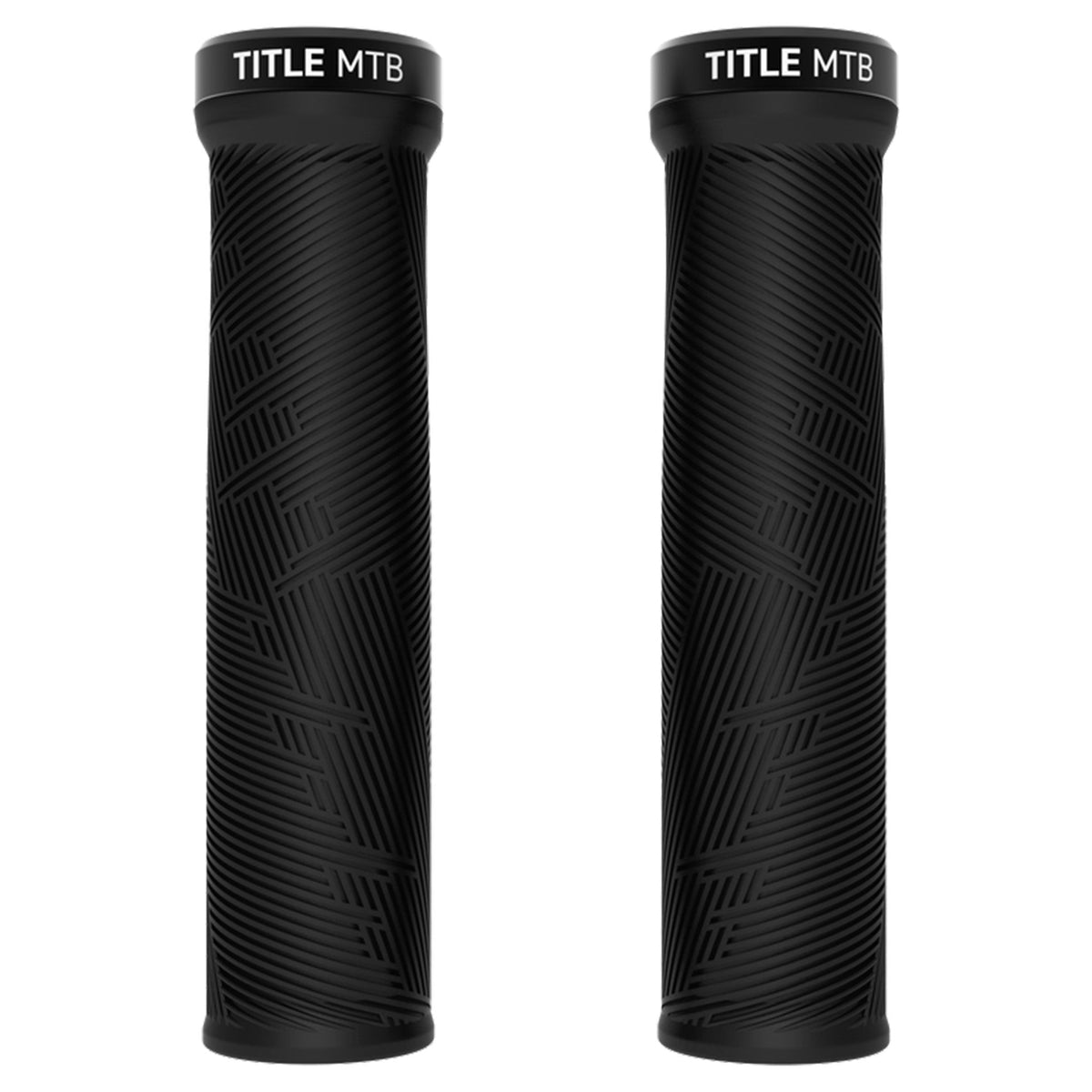 Title Form Lock-On Grips - Black - Single Lock On Grips - Regular - Image 1