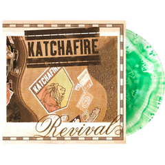KATCHAFIRE-REVIVAL CLOUDY GREEN SWIRL VINYL LP *NEW*
