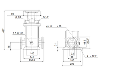Grundfos 96639247 - CR 5-7 K-FGJ-A-E-HQQE | Multistage | Centrifugal | Vertical | Inline