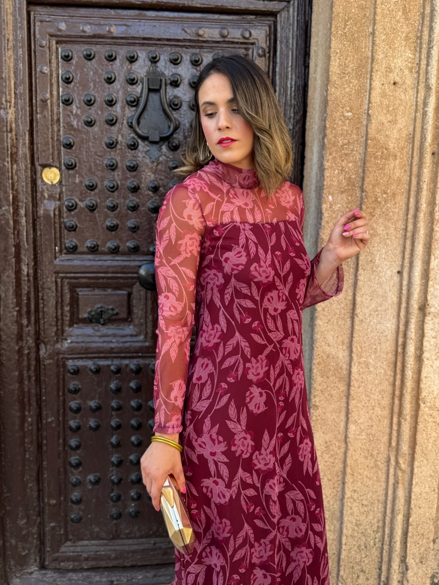 Vestido Tul estampado | Lyra - Alalá Moda Mujer