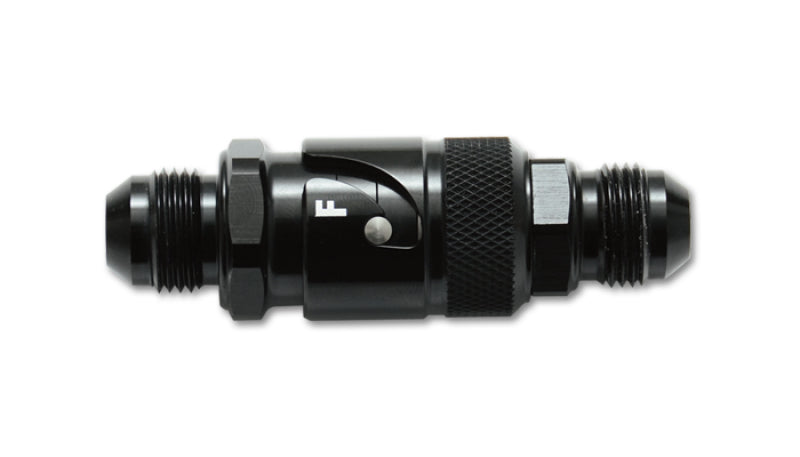 Vibrant -12AN Quick Release Fitting with Viton Seal - Aluminum Vibrant Fittings  AXOPROS