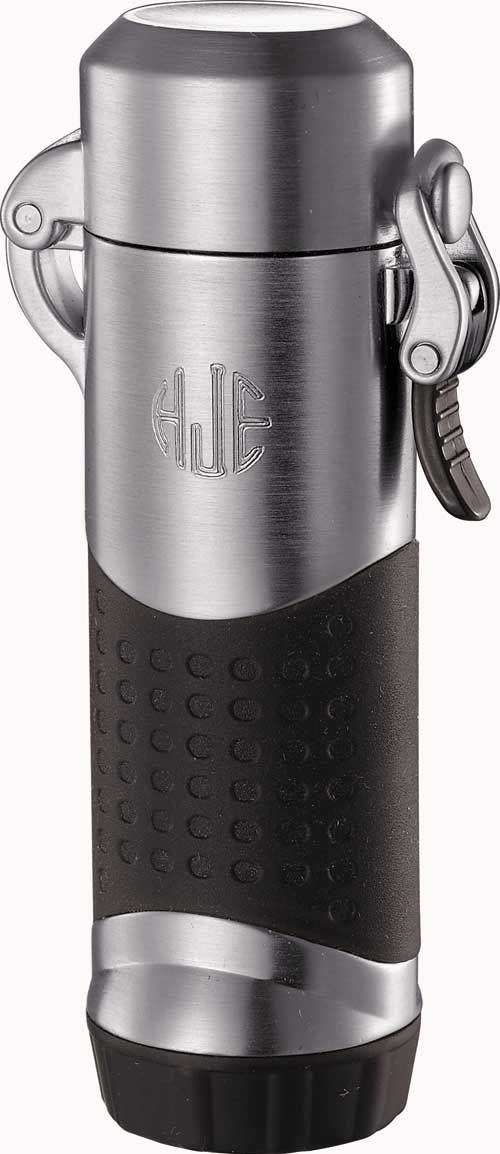 Visol Summit Gun Satin Wind-resistant Jet Flame Lighter for Outdoors - Crown Humidors