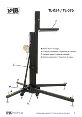 VMB Tower Lift-TL054. Supplied by MTN Shop EU