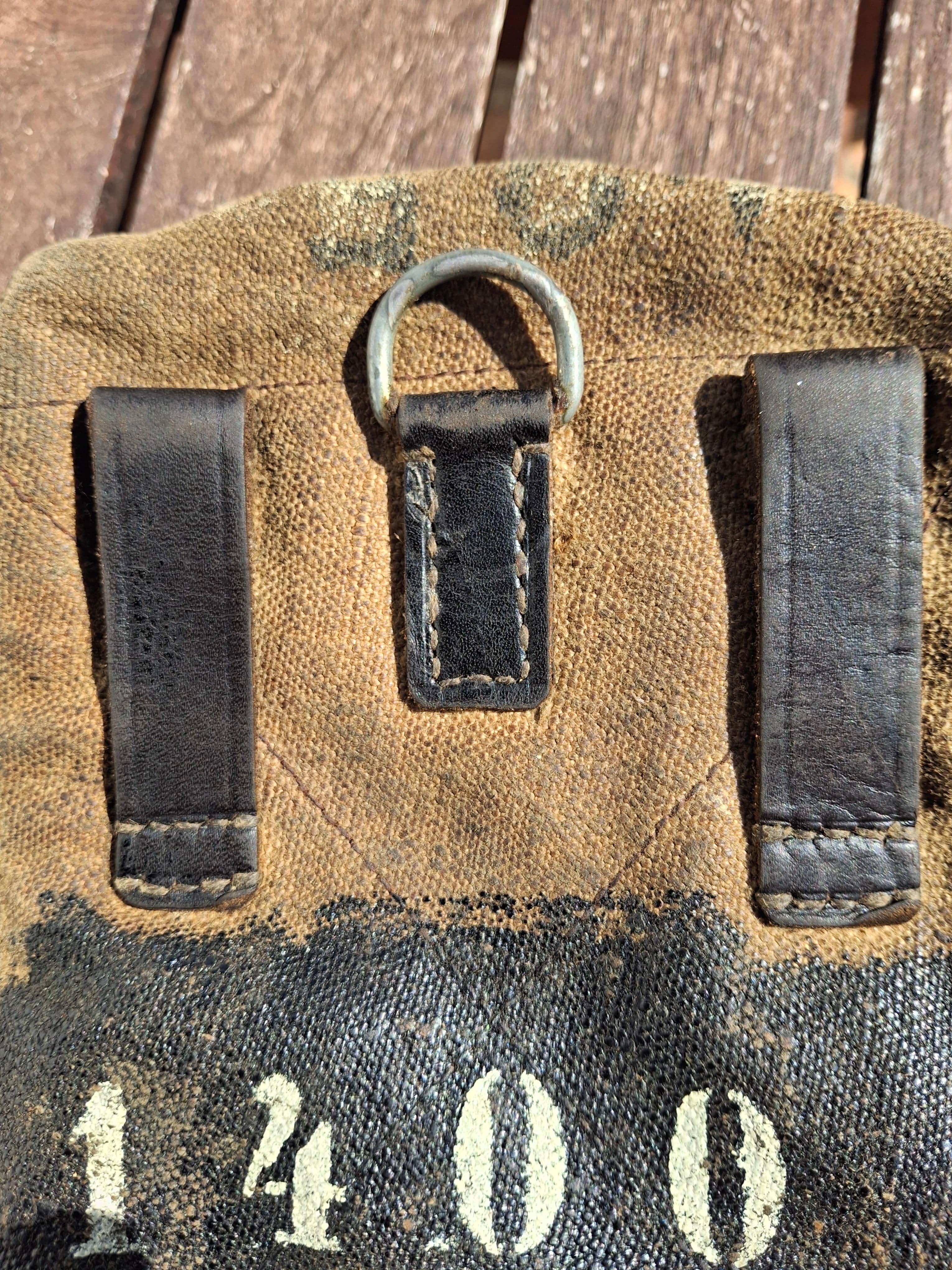 Waffenteile MG34 / MG42 Werkzeugtasche / Tasche für Reserveverschluss - WK2