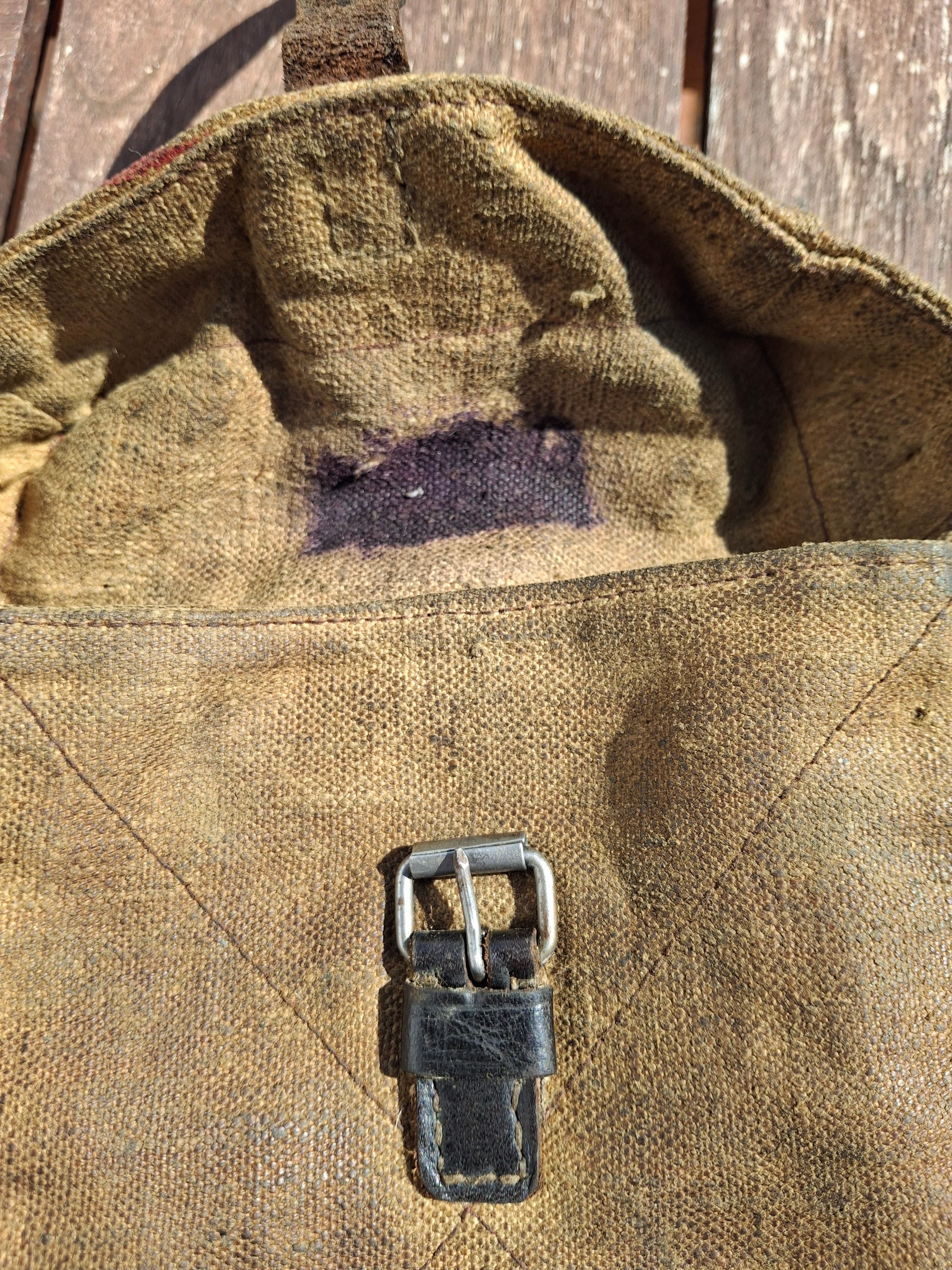 Waffenteile MG34 / MG42 Werkzeugtasche / Tasche für Reserveverschluss - WK2